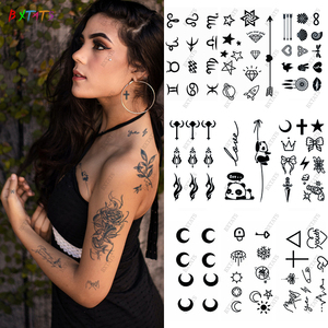 Tatuaje Temporal Personalizado con Tinta <span class=keywords><strong>de</strong></span> Jugo, Dura Media Semana, Semipermanente - Product Image 2