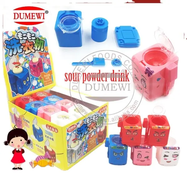 Funny DIY for Kids Japanese Washing Machine Toy Candy