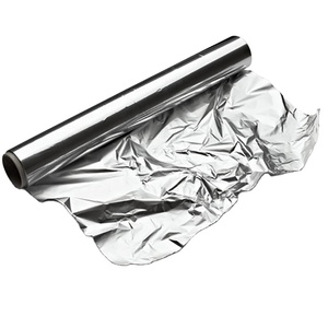 8011 Food Grade Disposable Kitchen Use Silver Aluminum Foil Food <b>Wrapping</b> <b>Paper</b> <b>Roll</b> - Product Image 1