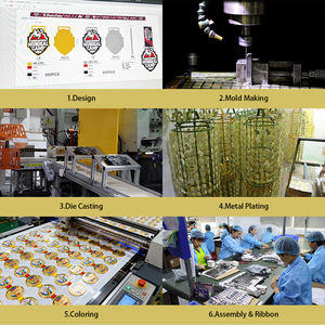 Medallas Deportivas Personalizadas para Maratón de 5K y 10K y Fútbol, Fabricante de Medallas de Oro para Finalistas, Artesanía en Metal Premium con Diseño Elegante - Product Image 5