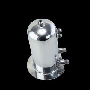 Radiateur en alliage d'aluminium Poyracing 2,5 L Swirl Pot AN8 AN10 universel pour voitures modifiées - Product Image 4