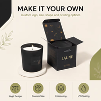Boîte d'emballage pour soins de la peau auto-érectible, gaufrée sur mesure, laminée mate, pour lotion, huile essentielle et sérum, avec matériaux recyclés