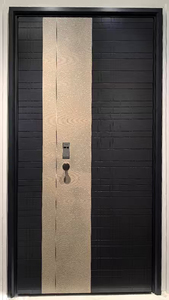 Moderno Design minimalista per la casa-porta d'ingresso in alluminio sicuro per la parte anteriore e posteriore della Villa e dell'hotel - Product Image 5