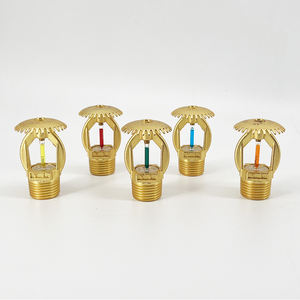 Rociador contra incendios vertical 57/68/79/93 grados, bulbo de vidrio de 3 mm, latón DN15 - Product Image 3