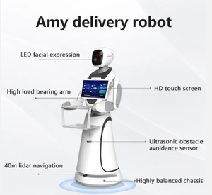 Technologie de restaurant du futur 2026, serveur <span class=keywords><strong>robot</strong></span> humanoïde, <span class=keywords><strong>robot</strong></span> de livraison de nourriture pour restaurant - Product Image 5