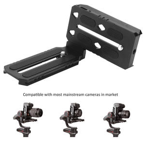 Support en L en aluminium, plaque de commutation horizontale verticale à dégagement rapide pour DJI <span class=keywords><strong>Ronin</strong></span> RS2 RSC2 Zhiyun weebily-<span class=keywords><strong>s</strong></span> stabilisateur de cardan T - Product Image 6