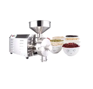 Corn and Grain Grinding Machine Commercial Grinding Machine Ultrafine Grinding Machine Stainless Steel 40kg/h