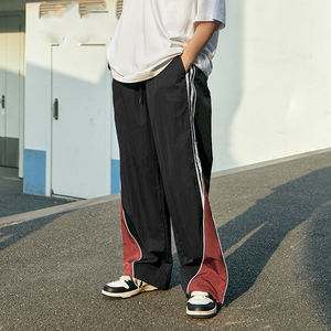 Otoño últimos pantalones de <span class=keywords><strong>hombre</strong></span> Patchwork deporte a prueba de viento pantalones de violación hombres casual pierna ancha holgados Vintage hombres Pantalones - Product Image 3