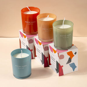 AIKUN Factory Custom <b>Bulk</b> Luxury Gem Soy Wax Scented <b>Candle</b> for Home Decor Aromatherapy Living Room Bedroom Spa - Product Image 5