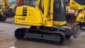 Mini excavatrice d'occasion de machines de construction Komatsu PC60 à vendre - Product Image 6