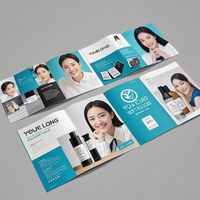 Impression de brochures, de catalogues, de livrets, de dépliants, de flyers pliés, de format A3, A4, A5, prix d'usine personnalisé, publicité promotionnelle