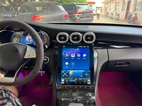Autoradio Android pour Mercedes-Benz Classe C GLC W205 X253 2015 2022, Carplay, écran LCD, tableau de bord, unité principale automobile, moniteur, mise à niveau