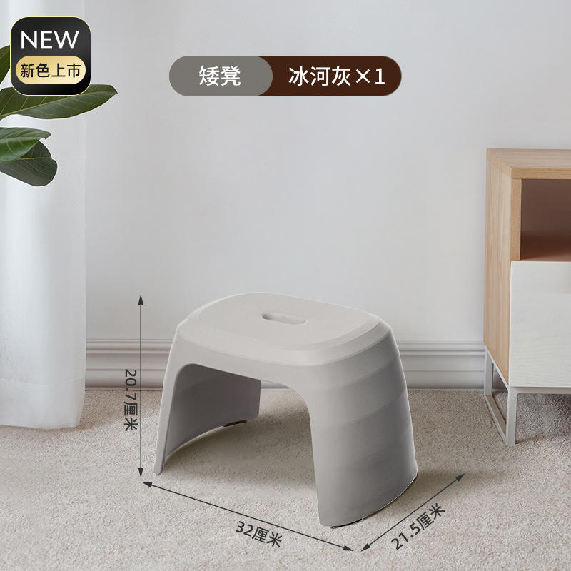 D-2126 เก้าอี้สตูลกลางสีเหลืองสดใส