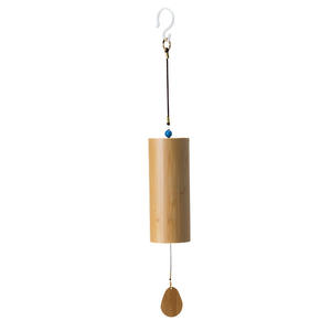 Carillon à vent à manivelle, instrument de musique en bambou japonais, pour jardin extérieur, yoga, décoration intérieure, guérison - Product Image 5