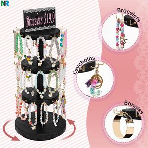 Wholesale Ladies Earring <strong>Stands</strong> Trading Card Gift Bag Advertising Wedding <strong>Food</strong> Watch <strong>Rotating</strong> Electric Display <strong>Stand</strong> - Product Image 3