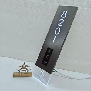 Kelly Custom Stainless Steel Waterproof Electronic Signs Indoor Advertising House Number <strong>Hotel</strong> Room Numbers For Commercial - Product Image 6