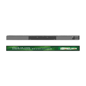Siêu rộng kỹ thuật số biển quảng cáo Màn hình LCD kéo dài thanh hiển thị Kệ siêu thị tàu điện ngầm sử dụng Video chơi màn hình AD - Product Image 5