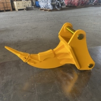 Déniveleur vibrant / déchiqueteur de roche pour excavatrice 5-9 tonnes - DHG-02 à une dent, haute performance, matériau Q355, garantie 1 an, testé et certifié