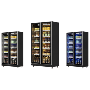 Barra de bebidas con mostrador comercial con temática de <span class=keywords><strong>Coca</strong></span> <span class=keywords><strong>Cola</strong></span> con estantes LED de refrigeración especiales <span class=keywords><strong>para</strong></span> refrescos - Product Image 4