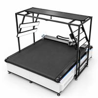 Máquina de Corte Digital Industrial 3240 con Cuchilla Oscilante para Cuero, Textil, Alfombra, Espuma y Juntas