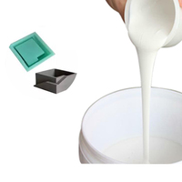 Prix du caoutchouc de silicone Rtv-2 Détail de silicone liquide Dureté élevée Tearlow Peau sûre