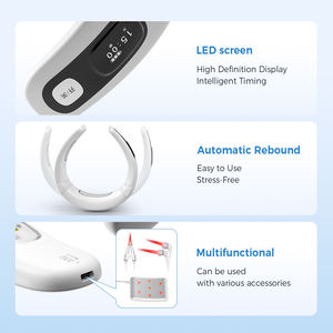 Portable sans fil cou et épaule masseur électrique EMS impulsion dispositif de chauffage pour vertèbre cervicale et soulagement de la douleur ceinture de Massage - Product Image 6