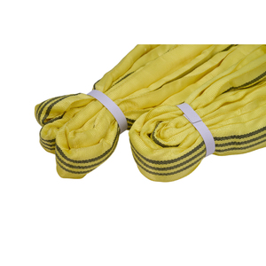 Eslinga de elevación para construcción, correa de eslinga redonda certificada por la CE, fabricante de fábrica de eslinga de cincha estándar de cincha - Product Image 6