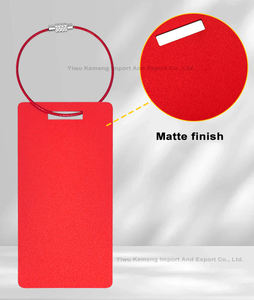 Sac à dos, valises, sac personnalisé, logo gravé au laser <span class=keywords><strong>en</strong></span> métal aluminium, étiquette <span class=keywords><strong>de</strong></span> bagage <span class=keywords><strong>de</strong></span> voyage vierge, porte-clés avec anneau <span class=keywords><strong>en</strong></span> fil métallique - Product Image 3