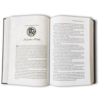 Livre d'impression avec service personnalisé Livres en édition spéciale romans Impression de livres à bords pulvérisés Couverture rigide rigide