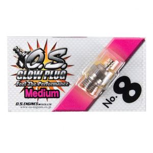 2-Takt OS Motor Glühkerze <span class=keywords><strong>OS8</strong></span> Nr. 8 O.S. <span class=keywords><strong>OS8</strong></span> Glühkerzen für OS-Motoren 100% Original - Product Image 1
