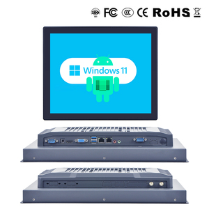 Maßgefertigter Industrieller Touchscreen-Monitor-PC 15,6 Zoll Intel <span class=keywords><strong>Celeron</strong></span> <span class=keywords><strong>1900</strong></span> 8GB RAM 128GB SSD IP67/IP68 Edelstahl-Panel-PC - Product Image 1