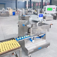 Machine automatique d'enrobage de mochi, laminoir à pâte pour boulangerie, usine de production de produits alimentaires fourrés