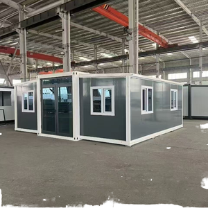 Đôi cánh Gấp Thép container phòng 20x40 feet dân cư có thể gập lại mở rộng Loại cánh hoạt động Hội Đồng Quản trị phòng hiện đại - Product Image 1
