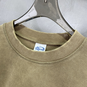 เสื้อยืดคอกลมแขนสั้นผ้าฝ้ายบาติก 400 กรัม ซักนุ่มสไตล์วินเทจ สำหรับผู้ชาย คุณภาพสูง แฟชั่น รับสกรีนโลโก้ ทรงโอเวอร์ไซส์ ขายส่ง - Product Image 2