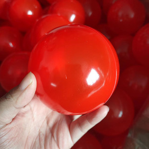 Bán Buôn Trắng Nhựa Bóng Rõ Ràng Trong Suốt <span class=keywords><strong>Pit</strong></span> Bóng Thân Thiện Với Môi Đầy Màu Sắc Nhựa Trong Nhà Đại Dương Bóng Cho Trẻ Em - Product Image 4
