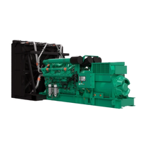 Generador Diésel Insonorizado de 45 kVA, 36 kW, 60 Hz, 1800 RPM con ATS para Uso en Fábrica/Hogar
