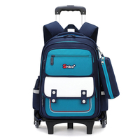 Venta directa de fábrica, mochila de estudiante desmontable de gran capacidad, mochila multicapa para niños y niñas