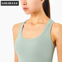 Ropa de Yoga para mujer, camiseta sin mangas deportiva para correr