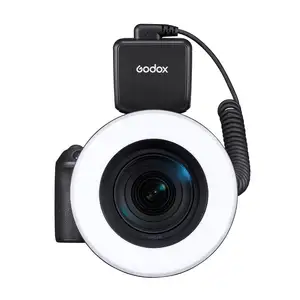 Godox RING72 Lampu Kilat Cincin Led Makro Speedlite untuk Kamera Canon Nikon DSLR 6D 7D 700D 650D