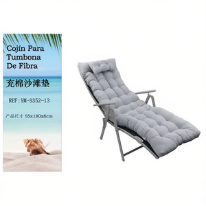 TUMBONA 55*174CM-13 Coussin de plage rembourré en coton et oreiller pour une relaxation confortable en plein air - Product Image 2
