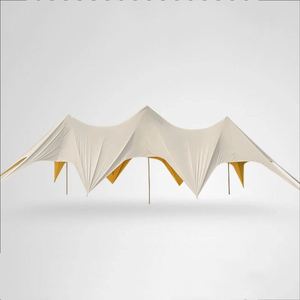 Extra-Large Portable Outdoor Four-Season Butterfly <b>Canopy</b> <b>Tent</b> Camping Padded Oxford Cloth 3000Mm+ Rain-Proof Sun-Proof Sunshade - Product Image 2