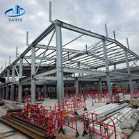 Edificios de Estructura de Acero, Oficinas Modulares Prefabricadas, Taller, Construcción Industrial, Estructura de Acero, Fabricante OEM, Venta al Por Mayor