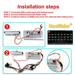 OEM Style Car Radio <b>Control</b> Panel to <b>Control</b> <b>Android</b> Screen for Peugeot 407 2004 - 2011 Car Video Player Black / Gray Color - Product Image 6