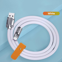 Câble de chargeur en alliage de zinc 120W 6A Câble de données de charge rapide Usb vers type-c pour Iphone