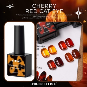 ชุดเจลทาเล็บสีออโรร่าอำพัน 4 สี คุณภาพสูงจาก JTING ให้เอฟเฟกต์โปร่งแสง รับผลิตแบบ OEM/ODM พร้อมบริการติดฉลากส่วนตัวและตัวอย่างฟรี - Product Image 3