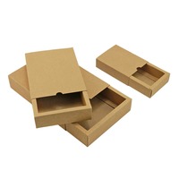 Carton en papier kraft de couleur naturelle, boîte de rangement pour ouverture de livre, boîte cadeau magnétique à pression, en stock, imprimable