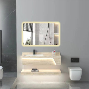 Vente directe, miroir LED moderne pour hôtel, lavabo pour hôtel, lavabos de salle de bain, meubles de salle de bain - Product Image 4