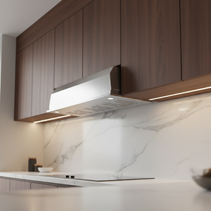 <span class=keywords><strong>Campana</strong></span> Extractora Eléctrica LED Integrada <span class=keywords><strong>de</strong></span> 36 Pulgadas, 600 CFM, Acero Inoxidable, Eficiencia Energética Clase A para Cocina Doméstica - Product Image 3