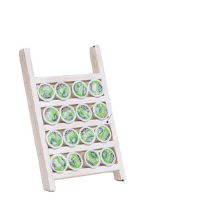 Wooden Coffee Pod Storage Rack <b>Desktop</b> Display <b>Shelf</b> For Office Kitchen Customizable Layers - Product Image 5