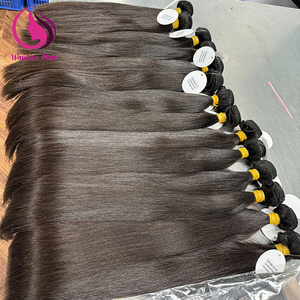 Ciocche di Capelli All'Ingrosso, Cuticola Intatta, Colore Nero Naturale, <span class=keywords><strong>100</strong></span>% Vergine, Allineamento Cuticolare, Capelli Umani Vergini Lisci - Product Image 3
